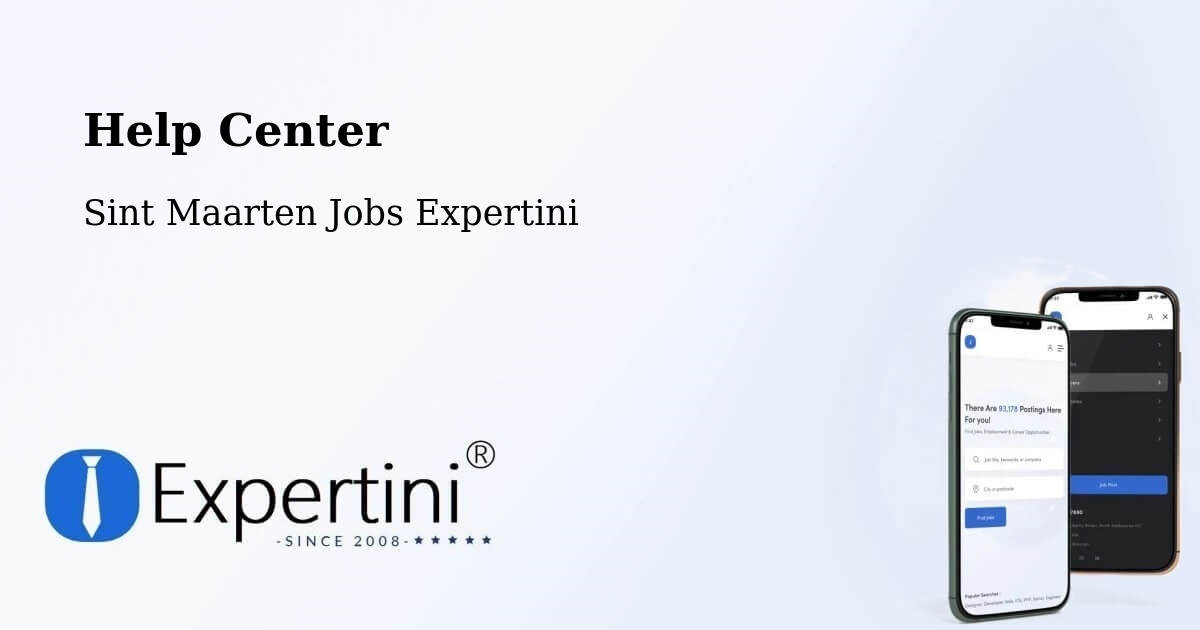 Help Center – Zorg En Rust - Sint Maarten Jobs Expertini