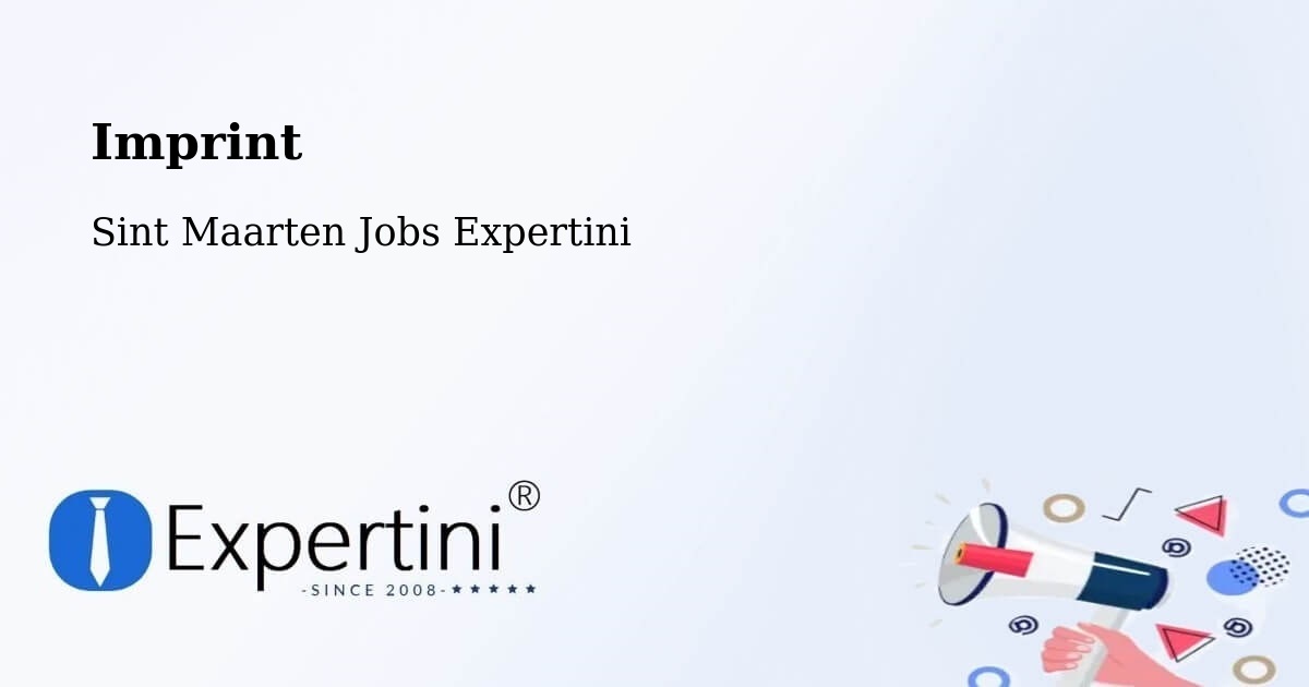 Imprint – Zorg En Rust - Sint Maarten Jobs Expertini