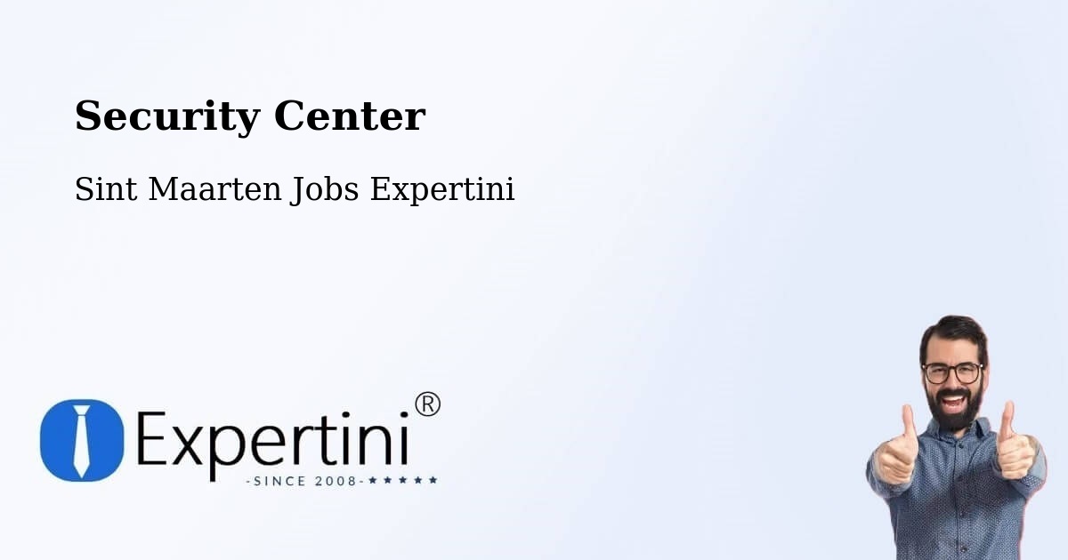 Security & Compliance – Zorg En Rust - Sint Maarten Jobs Expertini